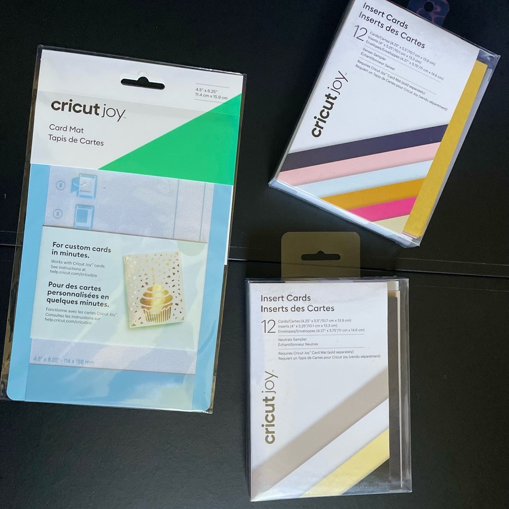Cricut Joy Card Mat/ Cricut Joy Insert Cards